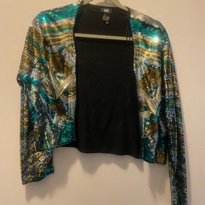Multi Colored Sequin Jacket